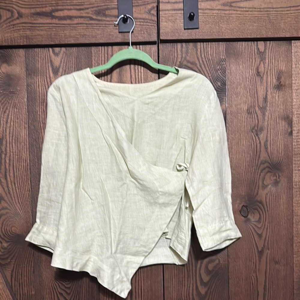 Elegant Linen Women's Top